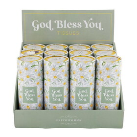 Heartfelt R7745 Tissue Display - White Daisy