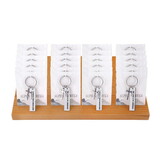 Heartfelt R7748 Alpha & Omega Keychain Display