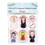 Growing In Faith R8566 Saints for Girls Foam Magnets