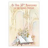Alfred Mainzer RA36932 On Your 50th Anniversary in the Lord's Service Card