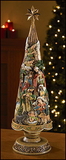 Christian Brands RC815 Nativity Christmas Tree Figurine