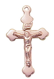 Creed 24Kt Rose Gold Over Sterling Silver Crucifix