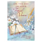 Alfred Mainzer RV69066 On the Day of Your Final Vows Card