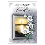 Alfred Mainzer S37126 A Prayer in Sympathy on the Loss of Your Loved One - Loved One Sympathy Card