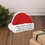 Faithworks SAT0374 Small Christmas Shape Sign - One More Cookie Hat