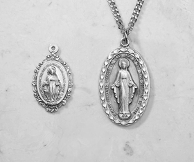 Creed SO1941 The Heritage Miraculous Medal With 18" Chain