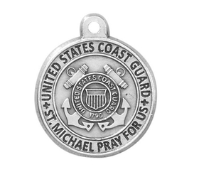 Creed SO243CG Coast Guard Heritage Medal With 20" Chain