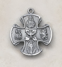 Creed SO4444 The Heritage Four Way Medal And Chain