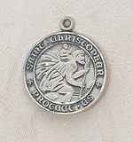Creed SS142 Sterling St. Christopher Medal