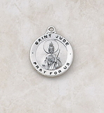 Creed SS1512 Sterling St. Jude Patron Saint Medal