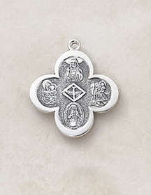 Creed Sterling Four Way Medal