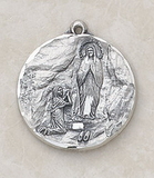 Creed SS1958 Sterling Our Lady of Lourdes Special Devotion Medal