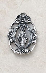 Creed Silver Miraculous Medal