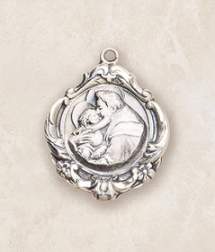Christian Brands SS2163 Saint Anthony Silver Medal