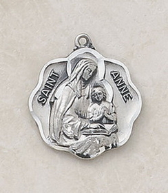 Creed SS3040 Sterling St. Anne Special Devotion Medal