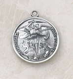 Creed Sterling Patron Saint Michael Medal