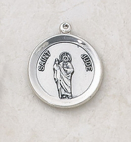 Creed SS527-227 Sterling Patron Saint Jude Medal