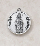 Creed SS727-22 Sterling Patron Saint Gregory Medal