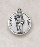 Creed SS727-31 Sterling Patron Saint Leo Medal
