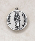 Creed SS727-40 Sterling Patron Saint Nicholas Medal