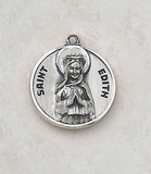 Creed SS729-17 Sterling Patron Saint Edith Medal