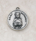 Creed SS729-39 Sterling Patron Saint Margaret Medal