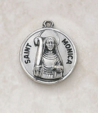 Creed SS729-43 Sterling Patron Saint Monica Medal
