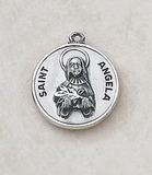 Creed SS729-4 Sterling Patron Saint Angela Medal