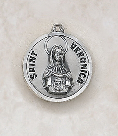 Creed SS729-51 Sterling Patron Saint Veronica Medal