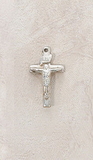 Creed SS7607WC Small Sterling Silver Crucifix