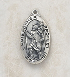 Creed SS8647 Sterling Silver St. Christopher Medal