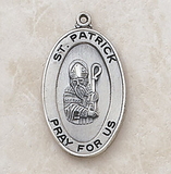Creed SS927-41 Sterling St. Patrick Patron Saint Medal