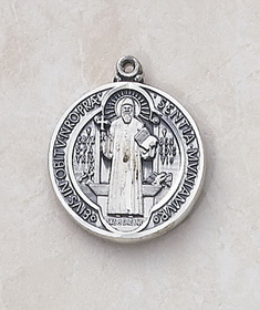 Creed SS9725 Sterling St. Benedict Special Devotion Medal