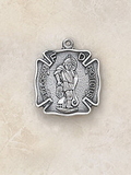 Creed SS994 Sterling St. Florian Patron Saint Medal