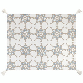 Face to Face T2079 Luxe Throw - Blue Tile