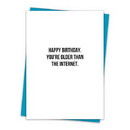 Christian Brands TA-624 That's All® Greeting Card - Older Than The Internet
