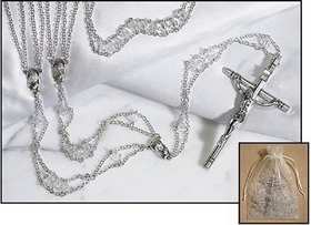 Creed TC730 Austrian Crystal Ladder Lasso Rosary