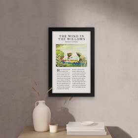 Faithworks TFW0003 "He Saw Clearly" The Wind in the Willows Framed Art