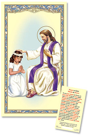 Ambrosiana TS075 Reconciliation - Girl Holy Card