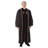 Cambridge TS785 Cambridge™ Pulpit Robe with Embroidered Gold Crosses