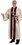 Cambridge TS786 Cambridge&trade; Ivory & Burgundy Pulpit Robe with Embroidered Ivory Crosses