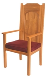 Robert Smith TS986 Abbey Collection Celebrant Chair - Medium Oak Stain