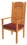 Robert Smith TS986 Abbey Collection Celebrant Chair - Medium Oak Stain