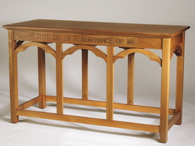 Robert Smith TS989 Communion Table with CNC (Computer Numerical Control)