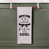 P.Graham Dunn TWL0167 Lake & Lodge Collection Tea Towels - A Day At The Lake