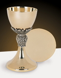 Sudbury VC199 Grape And Leave Chalice And Paten Set