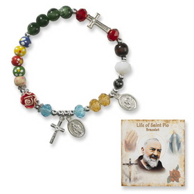 Creed VC637 Saint Pio Bracelet And Story Card