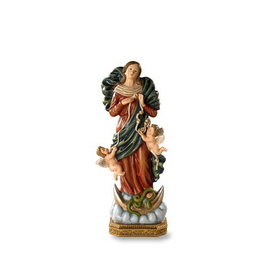 Avalon Gallery VC698 8" Mary Untier Of Knots Statue