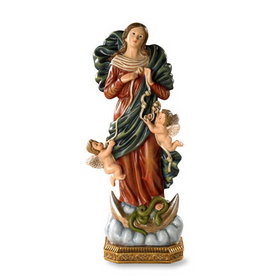 Avalon Gallery VC699 Mary, Untier Of Knots Statue