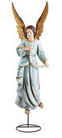 Christian Brands VC967 Hand Painted Gloria Angel, 32" H